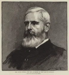 Mr. David Powell, der neue Gouverneur der Bank of England